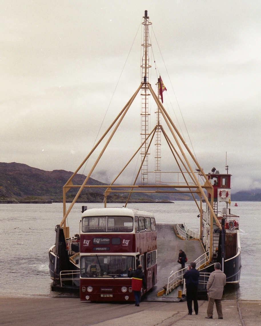 1990-05-17(13a) - BFS1L at Kyleakin coming off the Skye Ferry c